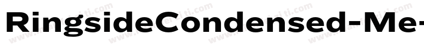 RingsideCondensed-Me字体转换