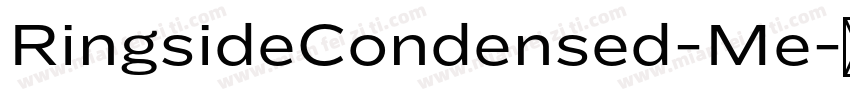 RingsideCondensed-Me字体转换