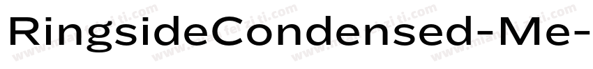 RingsideCondensed-Me字体转换
