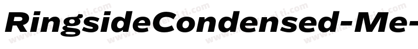 RingsideCondensed-Me字体转换