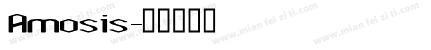 Amosis字体转换