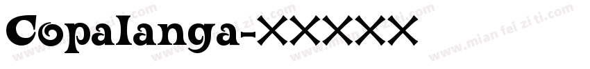 Copalanga字体转换