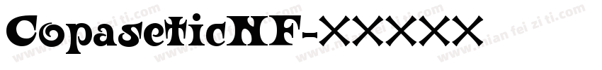 CopaseticNF字体转换