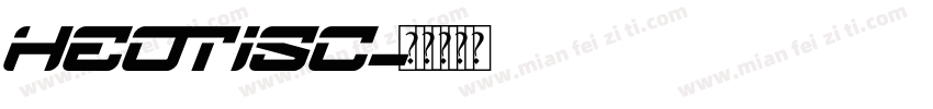 heotisc字体转换