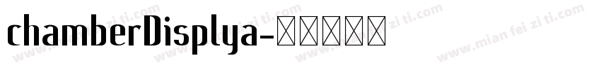 chamberDisplya字体转换