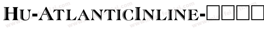 Hu-AtlanticInline字体转换