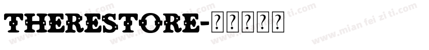 therestore字体转换
