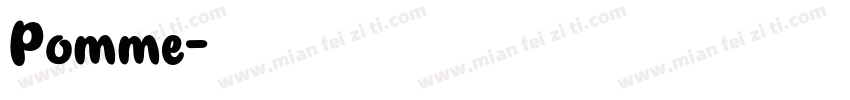 Pomme字体转换