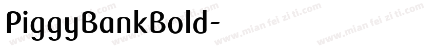 PiggyBankBold字体转换