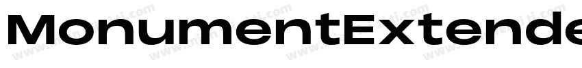 MonumentExtended-Nor字体转换