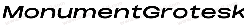 MonumentGrotesk-Med字体转换