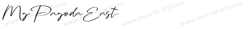 MgPagodaEast字体转换