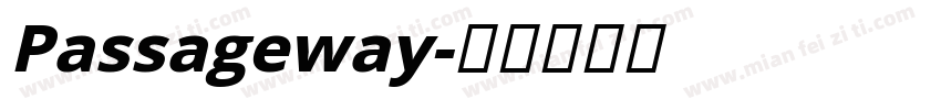 Passageway字体转换