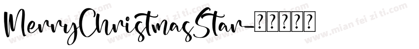 MerryChristmasStar字体转换