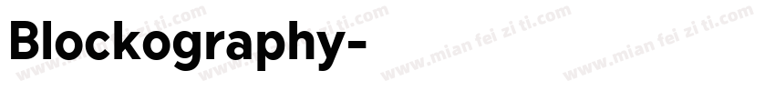 Blockography字体转换