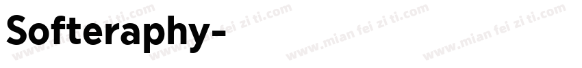 Softeraphy字体转换