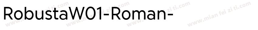 RobustaW01-Roman字体转换