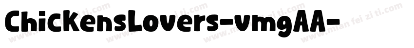 ChickensLovers-vmgAA字体转换