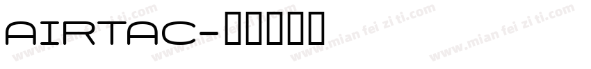 AIRTAC字体转换