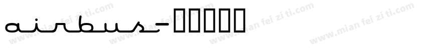 airbus字体转换
