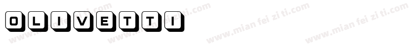 Olivetti字体转换