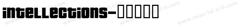Intellections字体转换