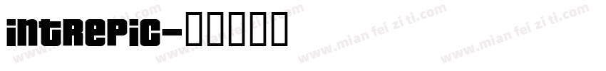 Intrepic字体转换
