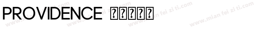 Providence字体转换