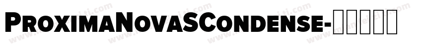 ProximaNovaSCondense字体转换