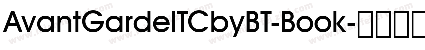 AvantGardelTCbyBT-Book字体转换