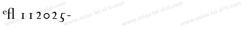 EXP112025字体转换