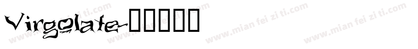 Virgolate字体转换