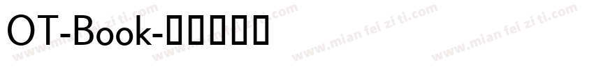 OT-Book字体转换