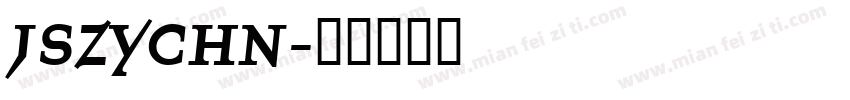 JSZYCHN字体转换