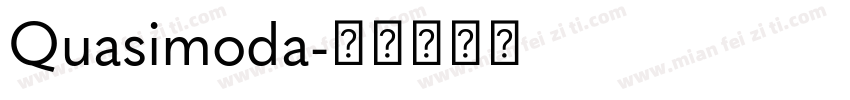 Quasimoda字体转换