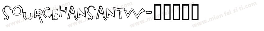 SOURCEHANSANTW字体转换