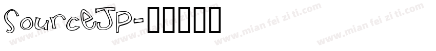 SourceJP字体转换