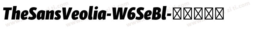 TheSansVeolia-W6SeBl字体转换