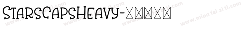 StarsCapsHeavy字体转换