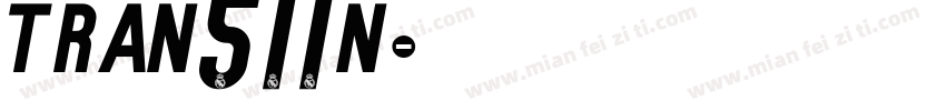 Tran511n字体转换