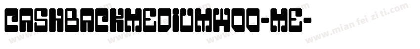 CashbackMediumW00-Me字体转换