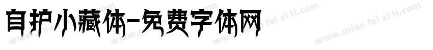 自护小藏体字体转换
