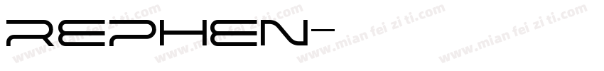 Rephen字体转换