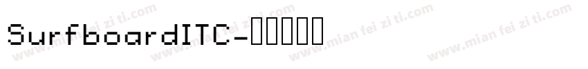 SurfboardITC字体转换