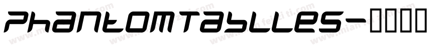 PhantomTablles字体转换