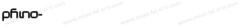 Phino字体转换