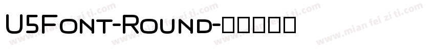 U5Font-Round字体转换