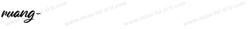 ruang字体转换