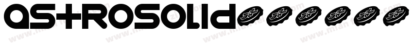AstroSolid字体转换