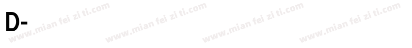 赫思d字体转换